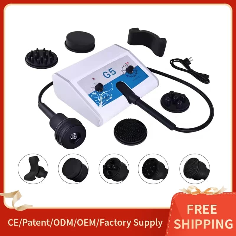 G5 Vibratory Massage Body Slimming Machine High Frequency Fat Burner Modeling Device for Weight Loss Vibrator for Cellulite Removal