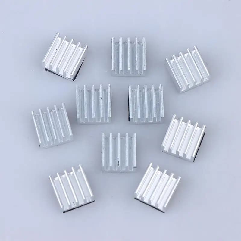 10 Pezzi Dissipatore di Calore A4988 per Driver Stepper, Radiatore in Alluminio per Stampanti 3D, Dissipatore Dedicato A4988