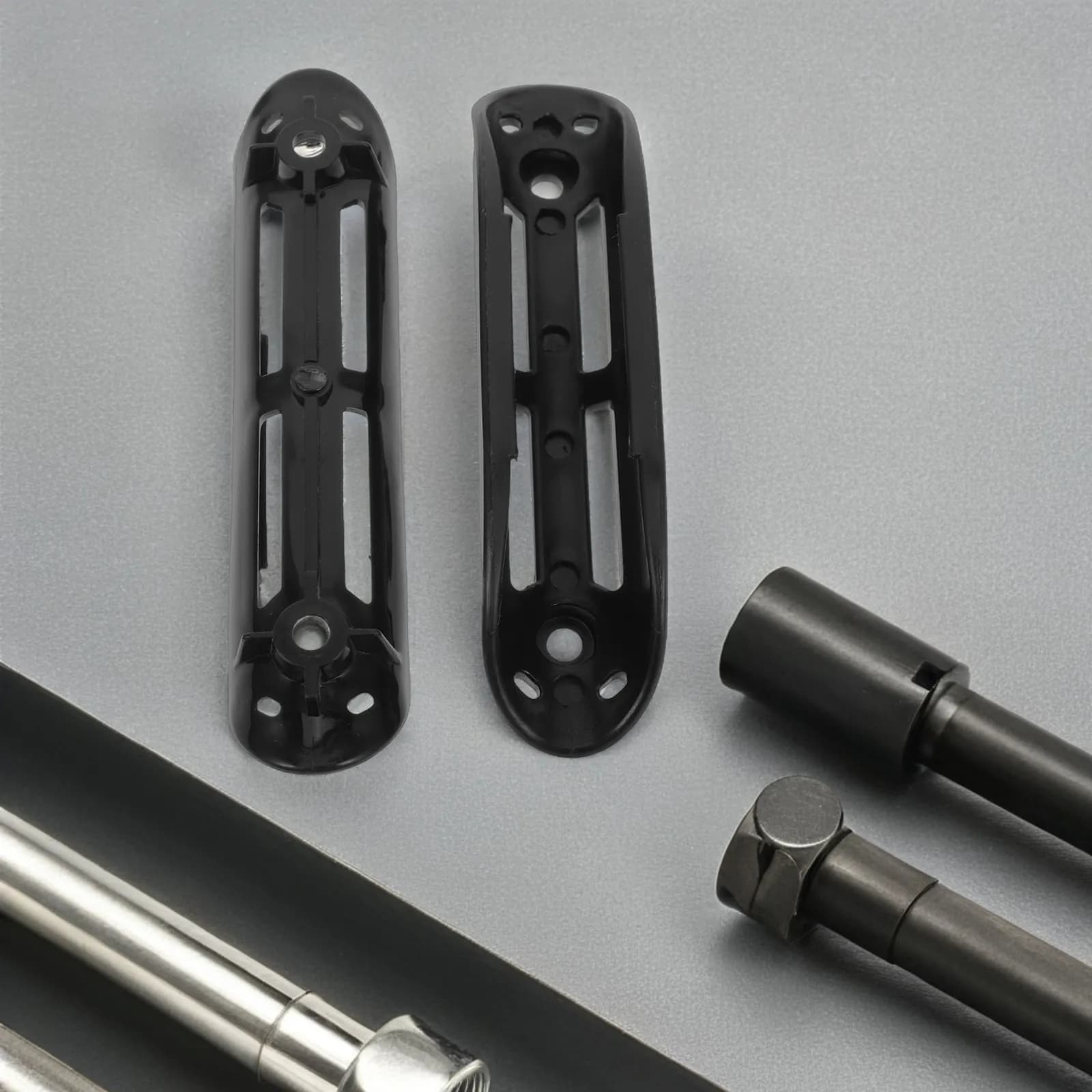 Kayak Paddle Holder Clips Plastic Sturdy Construction Kayak Mounted Oar Keeper Canoe Accessories Screws Included