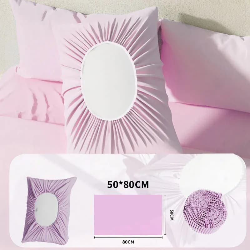 10pcs Single-Use Pillowcases Thickened Disposable Pillowcases For Travel Hotel Pillows Travel Supplies Portable Pillowcases