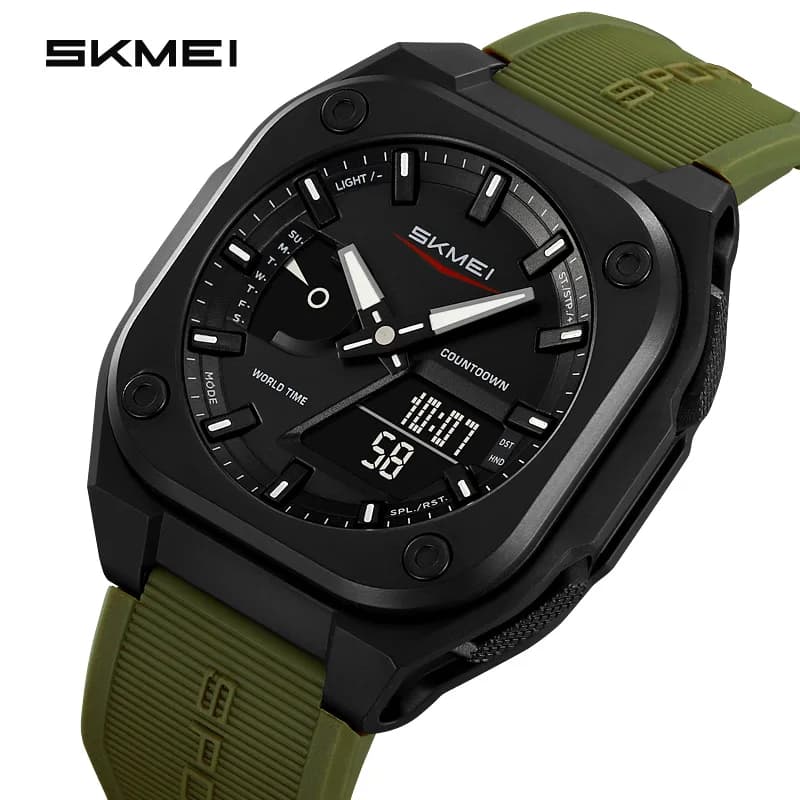 SKMEI 2328 Orologio sportivo di moda Orologi da uomo Orologio da polso impermeabile Sveglia Horloges Uomo Business Orologi Elettronico digitale