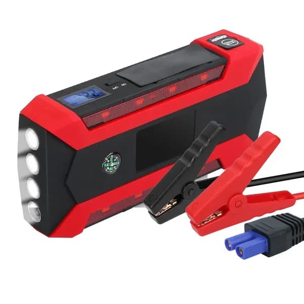Avviatore di Emergenza per Auto 1000A di Picco 20000mAh Caricabatterie 12V (Per Motori a Benzina Fino a 6.0L o Diesel Fino a 3.0L)