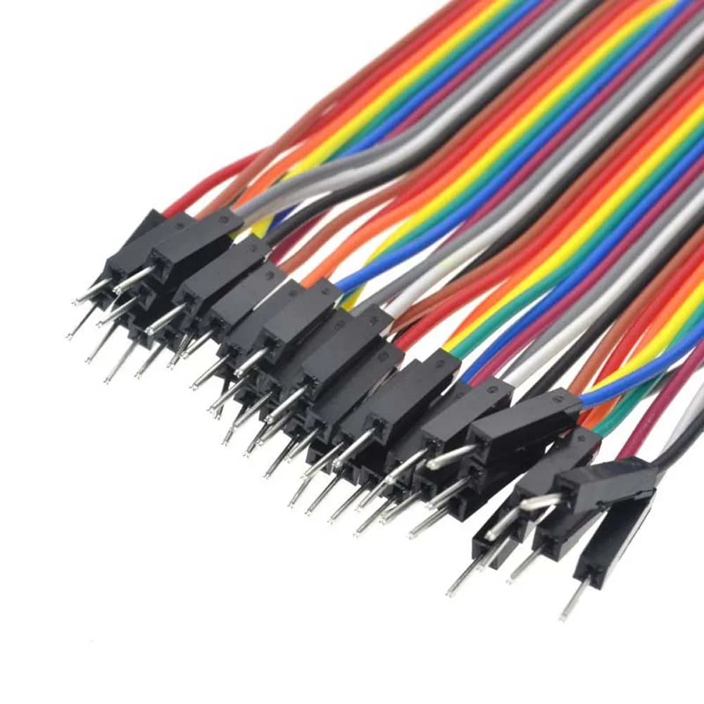 Arduino 40PIN Maschio A Femmina FAI DA TE 10 cm 2.54mm Dupont Cavo Kit Elettronico Ponticello Connettore del Cavo