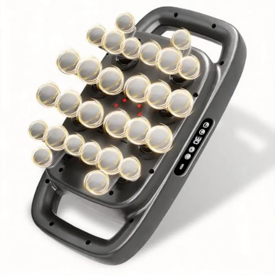 Massage Gun with 28 Background Massage Heads, Athletes Pain Lift, Percussion Muscular Massage