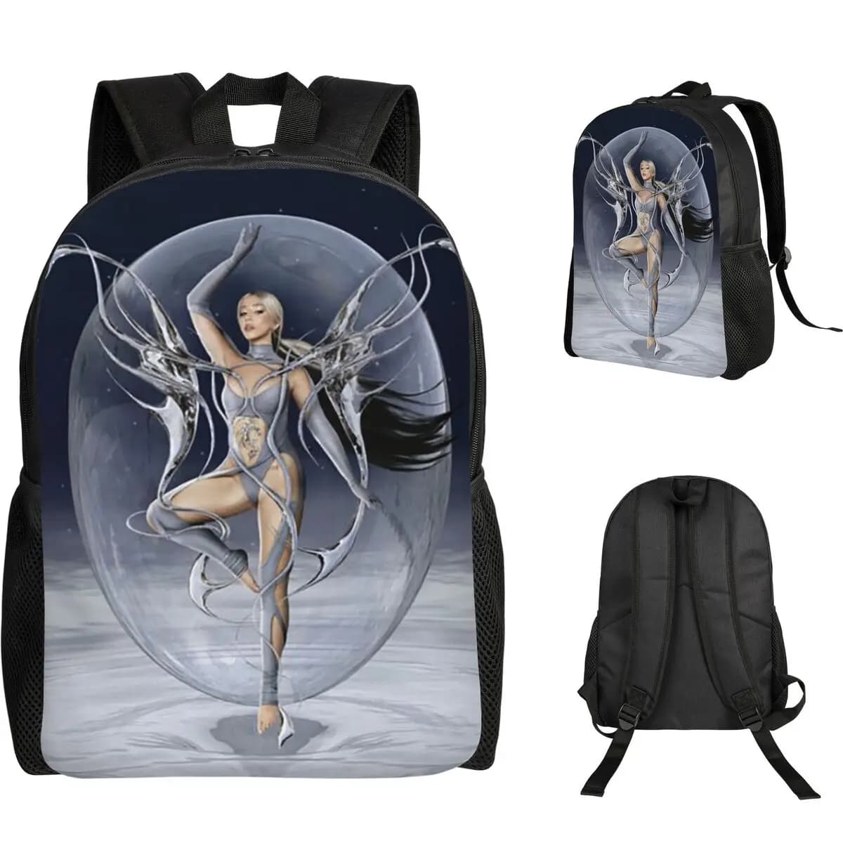 Spanish Lola Indigo Backpack Student Boys Girls BookBag School Bag Computer Shoulder Bags