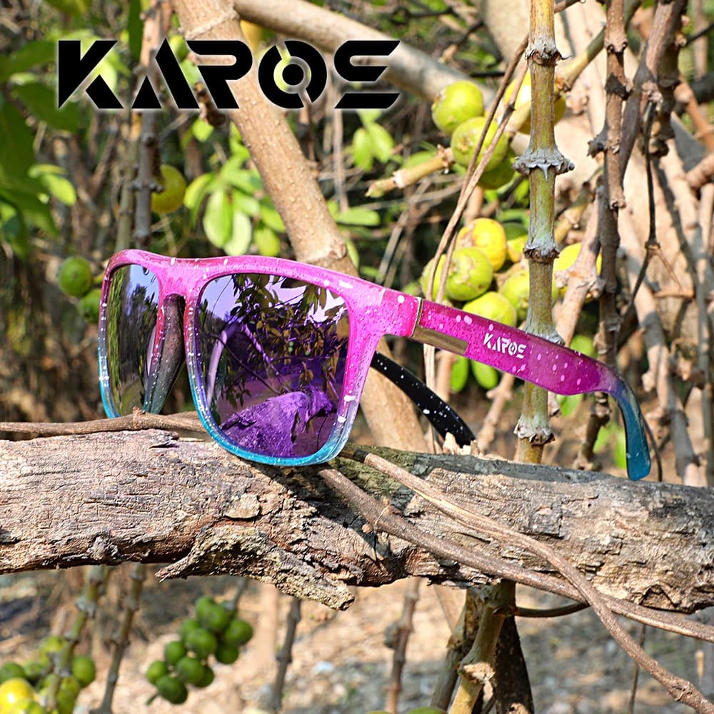 KAROS Fashion Square Polarized Sunglasses Men Women Driving Fishing Luxury Brand Designer Sun Glasses Driver's Eyewear UV400