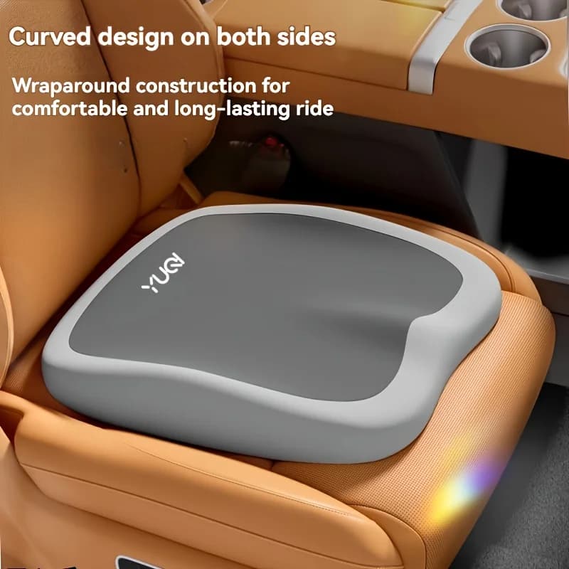 Car Memory Foam Seat Cushion Multi-Purpose Office Ergonomic Chair Pad Comfortable Seat Cushion for Car & Office Chair Support