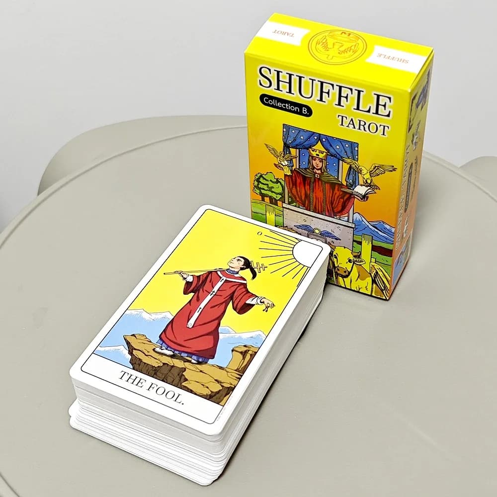 Shuffle Tarocchi 10.3*6 cm Collezione B Shuffled World of RWS Mazzo di tarocchi 80 pezzi Carte Un modo creativo di raccontare una storia