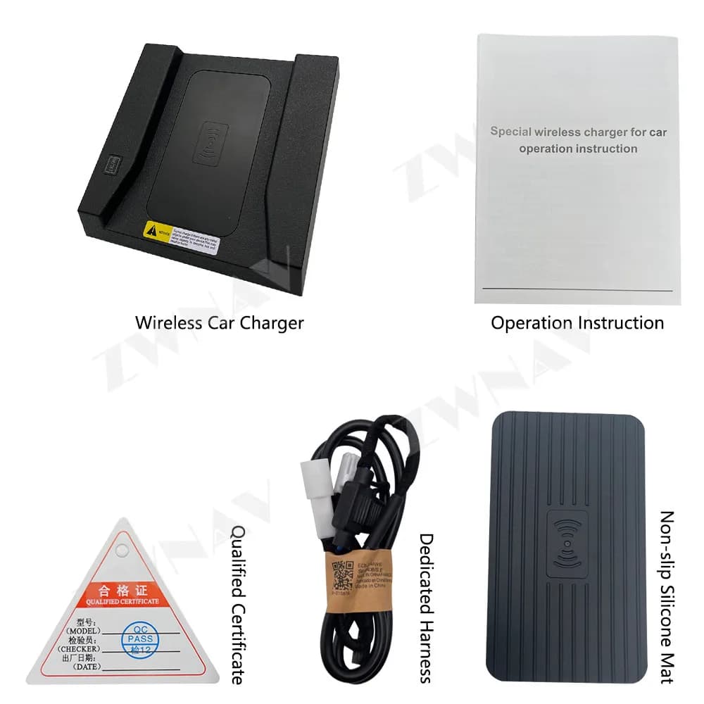 For Toyota Crolla 2022 Central Console Wireless Charger Pad Auto Module Embedded Solution Improved Driving Experience