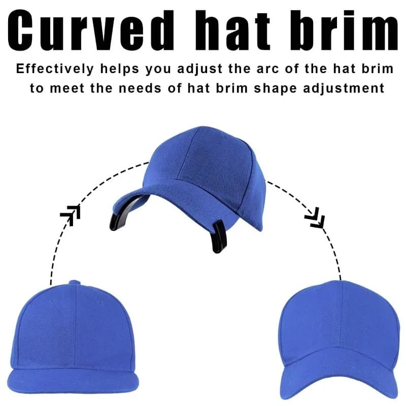 Strumento Modellatore per Visiera Cappello, Piegacappelli Riutilizzabile per Cappellini da Baseball, Accessorio per Mantenere la Forma