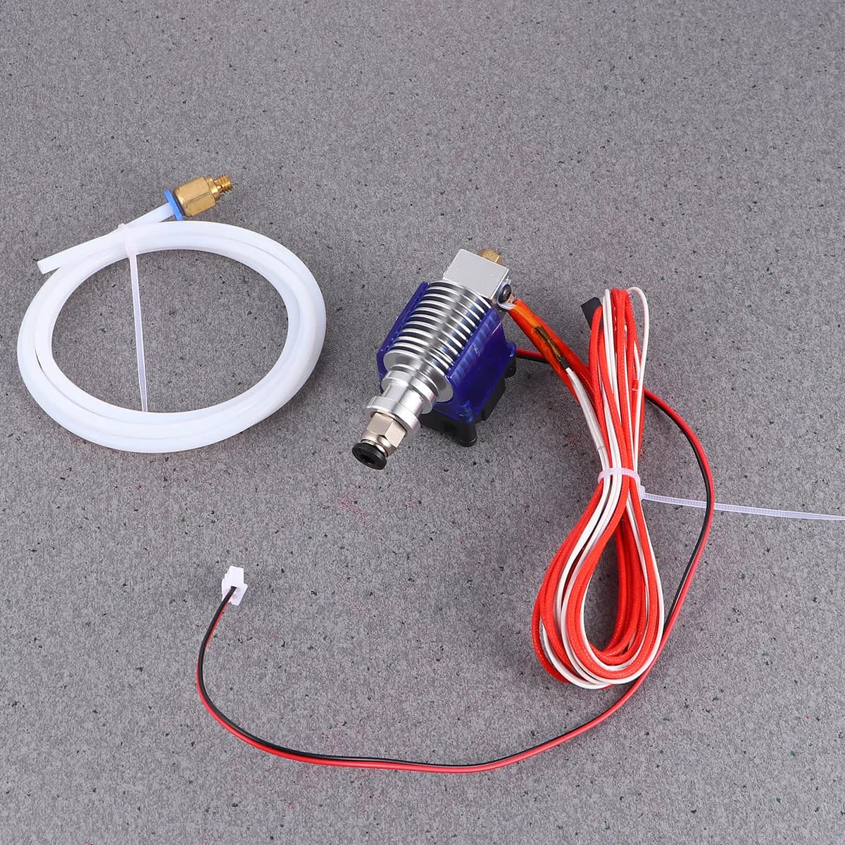 Testina di Estrusione in Metallo per Stampante 3D Compatibile con Filamenti PLA e ABS, Design Anti-Perdita e Anti-Blocco, Connettore NTC