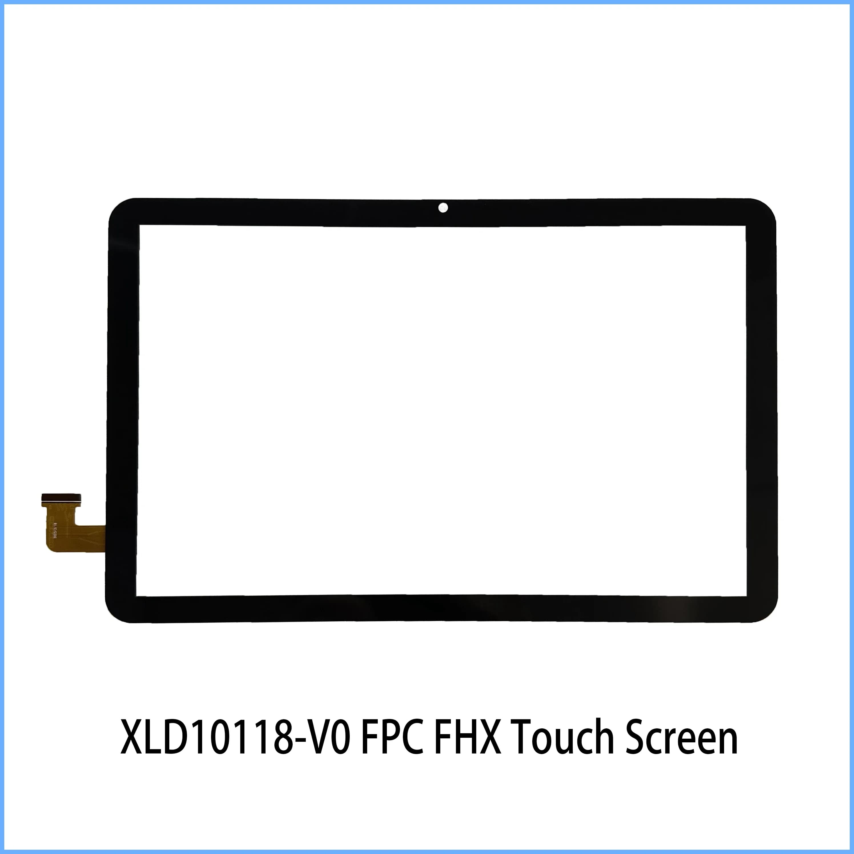 10.1 pollici 45 PIN P/N XLD10118-V0 FPC Tablet Touch Screen capacitivo esterno Digitizer Sensor sostituzione pannello Multitouch