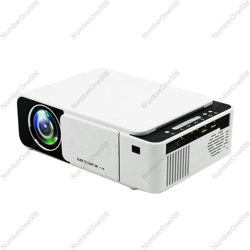 Proiettore T5 con mini diodo luminescente digitale nativo 100 ANSI Smart Home Theater ad alta definizione 4K