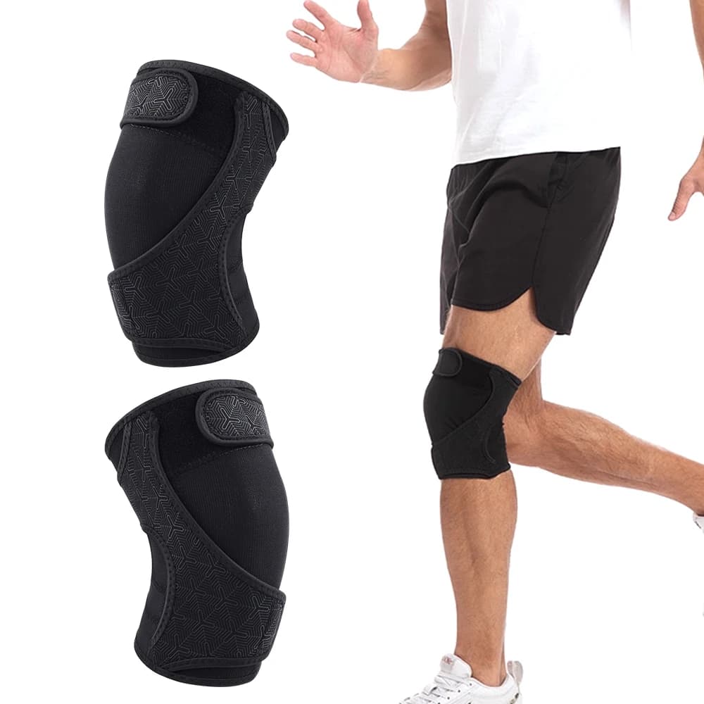 Supporto per Ginocchio con Stabilizzatori Laterali, Allevia il Dolore da Lesioni al Menisco, ACL, MCL, Artrite, Traspirante e Regolabile