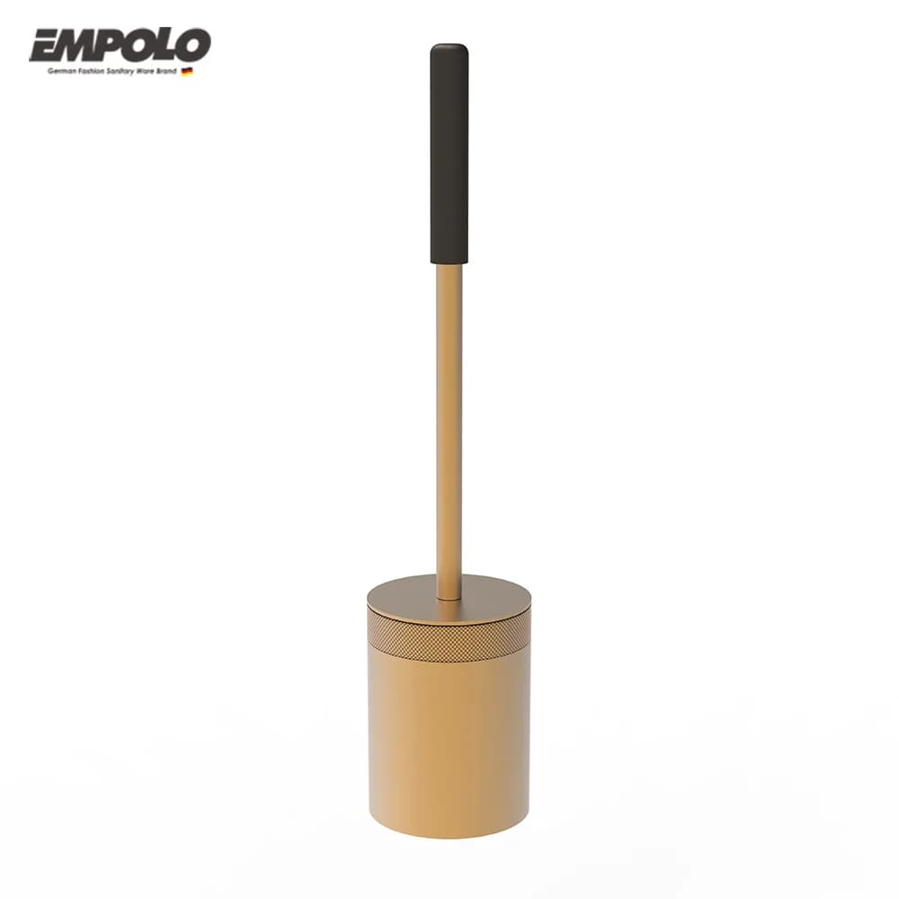 Accessori per il bagno Set di scopini per WC igienici moderni per la pulizia dell'ottone Set di scopini per WC rotanti per l'igiene moderna