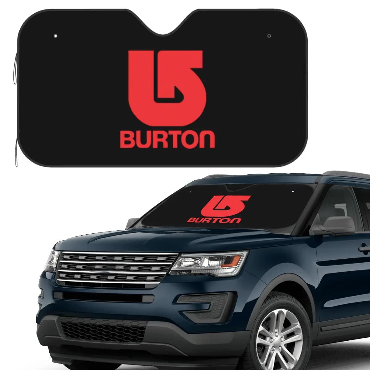 Burton Snowboard Parasole sportivo Parabrezza Parabrezza anteriore per auto Finestra Visiera parasole Accessori Coperture