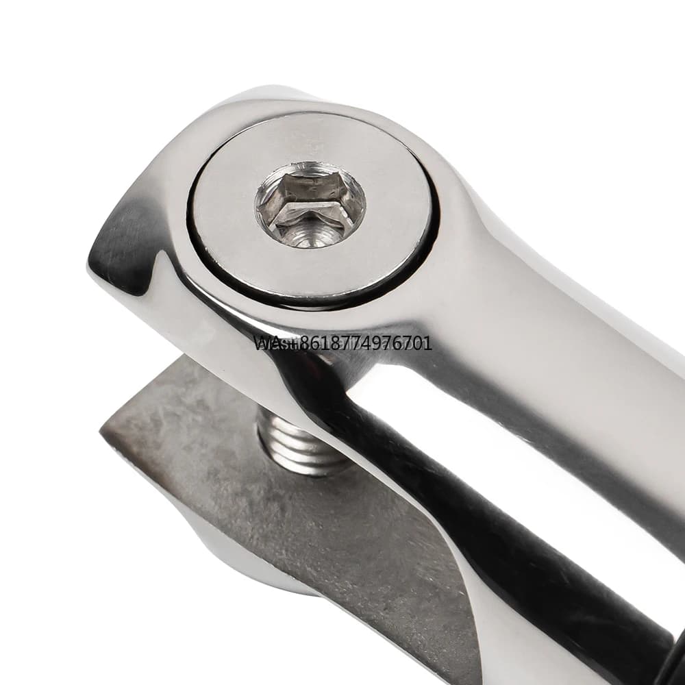 Connettore Girevole a Doppia Ancora in Acciaio Inox 316 Alastin Marine per Catena Nautica 10-12mm