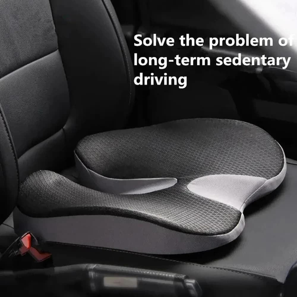 Anti-slip cushion Prostatic memory foam orthopaedic cushion for cruising Sciaticaback Pain relief Comfort Chair Car seat