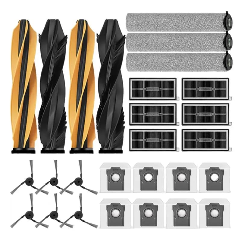 【618 SUMMER SALE】Accessories Fit For MOVA Z60 Ultra / Z60 Ultra / Trouver Z60 Ultra Replacement Parts Main Side Brush Filter Mop