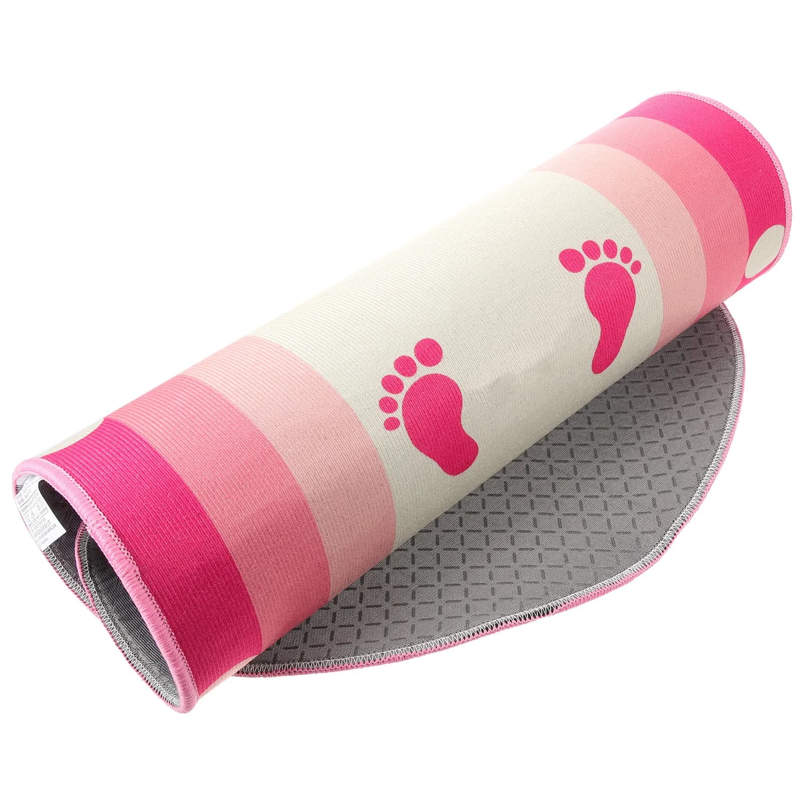 Tappetino Premium in Poliestere per Salto con Corda, Yoga, Pilates, Aerobica, Fitness, Stretching, Silenzioso, Insonorizzato, Portatile, per Allenamento Domestico