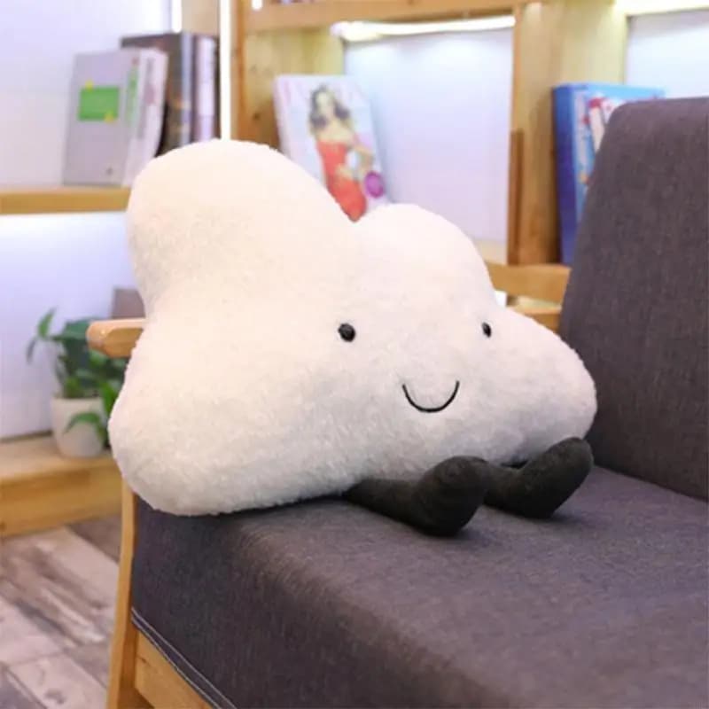 Cuscino per sedia con cuscino nuvola da 76HF 10/19 pollici con viso carino per regalo per amiche e bambini