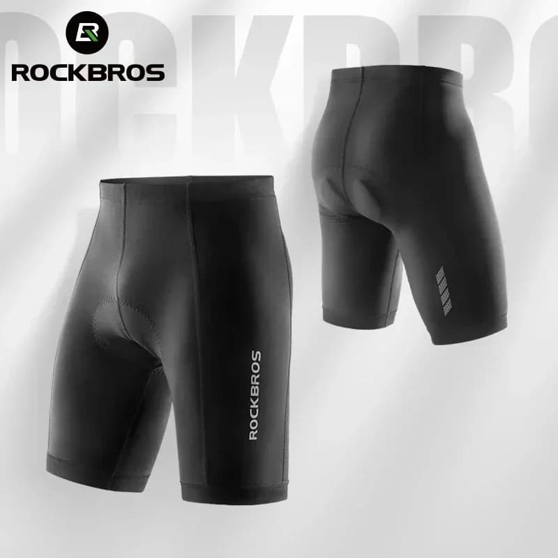 ROCKBROS Pantaloncini da ciclismo estivi Pantaloncini da bicicletta traspiranti Collant Pantaloni da bici sportivi da strada MTB Pantaloncini da bici con imbottitura in spugna antiurto