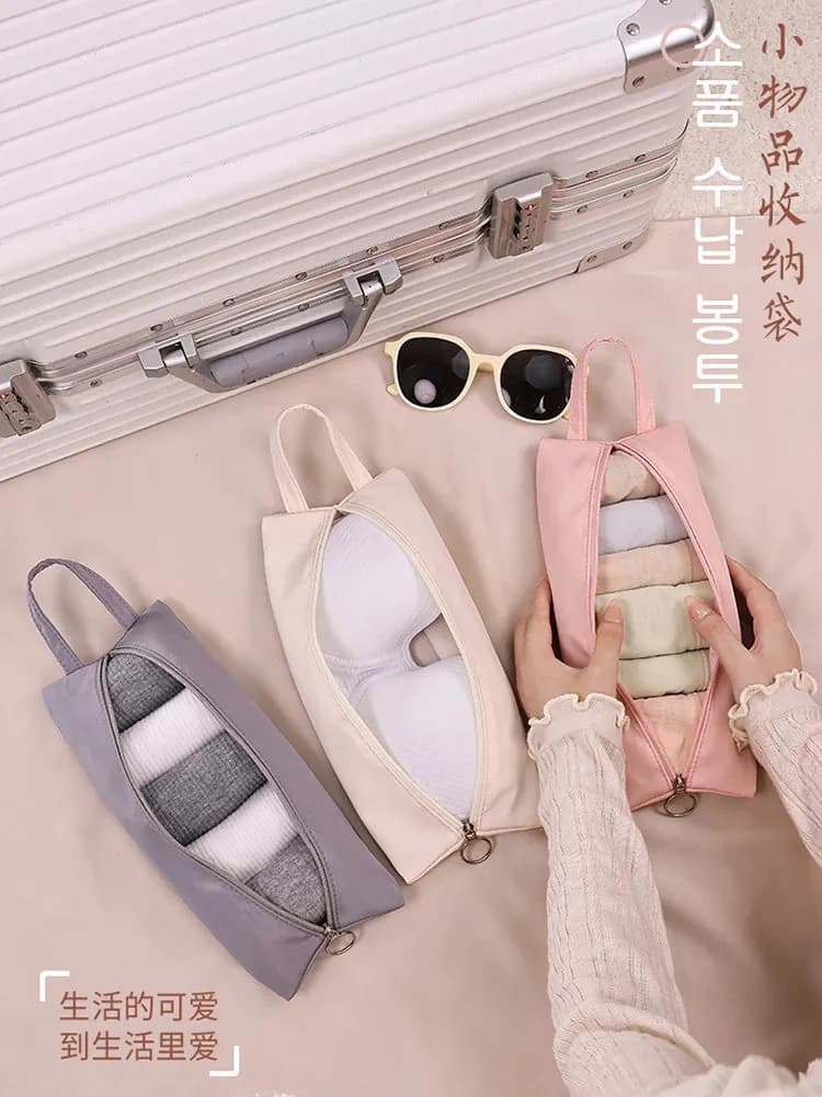 Borsa portaoggetti per biancheria intima, calzini e vestiti, impermeabile, organizer portatile da viaggio per l'organizzazione domestica