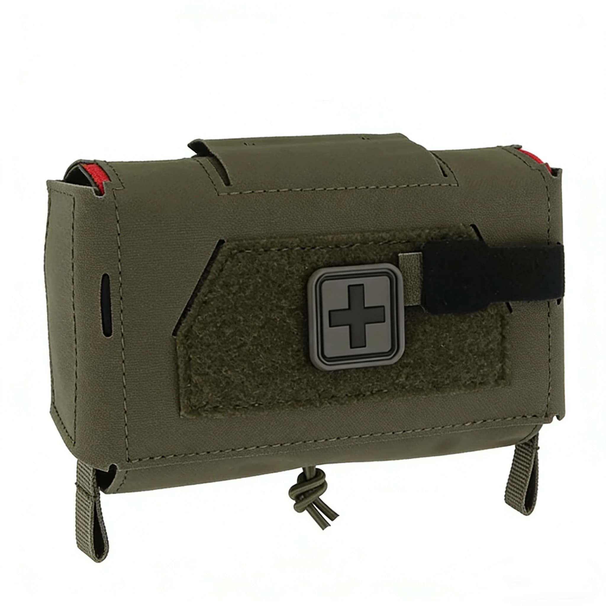 Kit di Pronto Soccorso Tattico Compatto Camo MD2, Borsa IFAK per Emergenze, Attrezzatura Medica per Caccia, Campeggio e Sopravvivenza all'Aperto