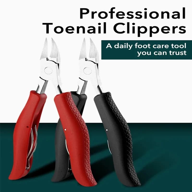 Pinze per Pedicure e Manicure, Tronchesino per Unghie dei Piedi, Correttore per Unghie Spesse e Incarnite, Pinzette per Pelle Morta, Strumento per Nail Art