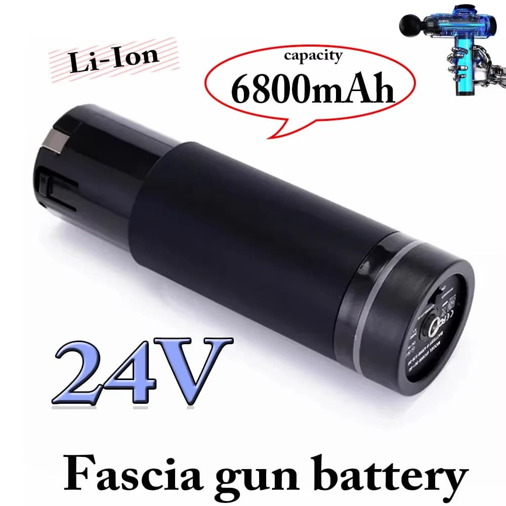 24V lithium ion battery for massage/pistol gun for band, 6800mAh 24V for various types of massage/pistol pistols for band