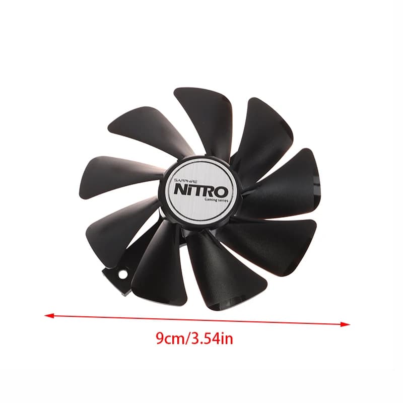❤️ CF1015H12D Cooler Fan For Radeon RX 470 480 580 570 NITRO Mining Edition RX580 RX480 Gaming Video Card Cooling Fan
