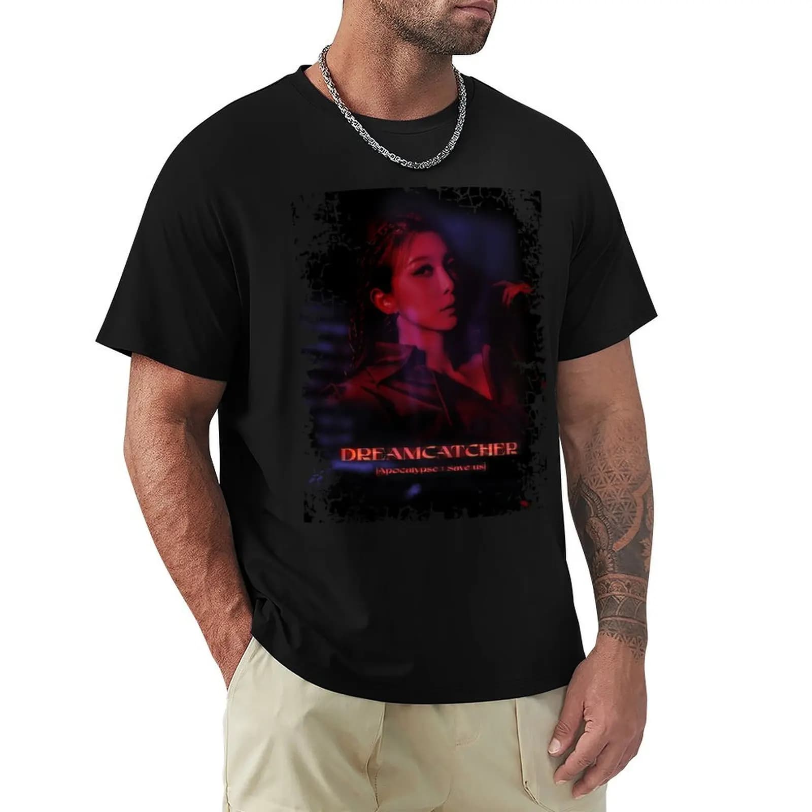 Dreamcatcher - Apocalypse: Save Us - Dami T-Shirt Novelty Print Casual Tee Shirt
