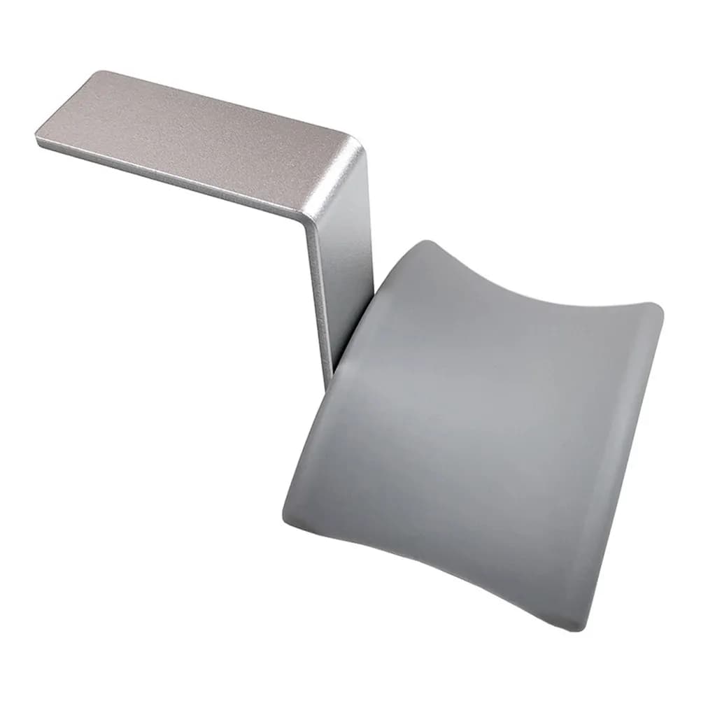 Grey Metal Headphone Hook Sturdy Headset Holder for Computer Desk Monitor Mount Headphone Stand Holder Headset Hanger