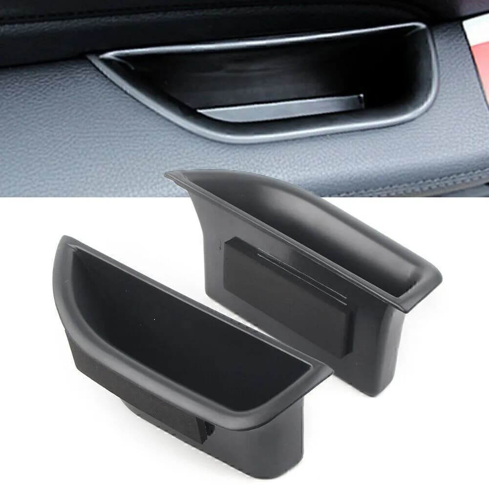 Contenitore portaoggetti per maniglia portiera auto in ABS per Mercedes Benz Classe E W212 W207 2010-2015, organizer per telefono, accessori.