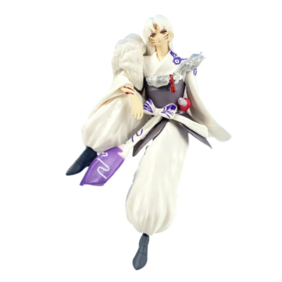 Figura anime InuYasha da 14 cm Kingdom Miyagako Sesshomaru Action Figure 1514 # Sesshomaru/1300 # Giocattoli per bambole modello figura Inuyasha