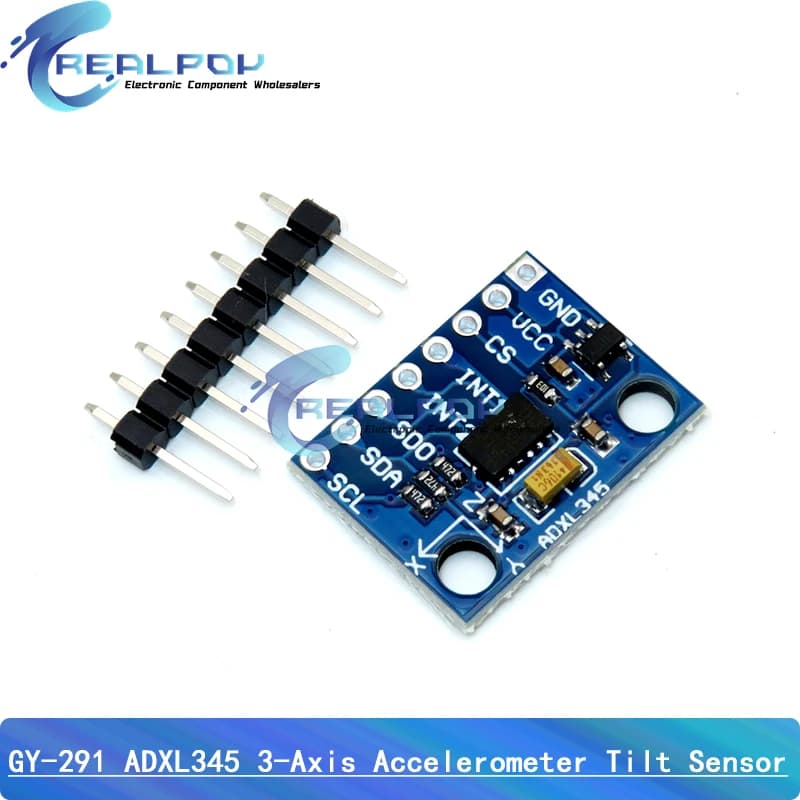 GY-291 ADXL345 IIC/SPI 3-axis tilt sensor module - High precision for robotic drone projects Arduino Raspberry Pi