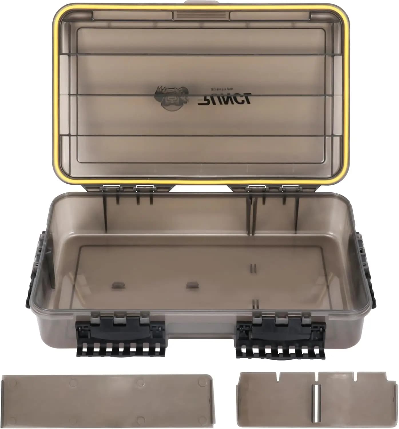 Scatola Impermeabile per Attrezzatura da Pesca con Divisori Regolabili, Misure 3600/3700/Grande 3700