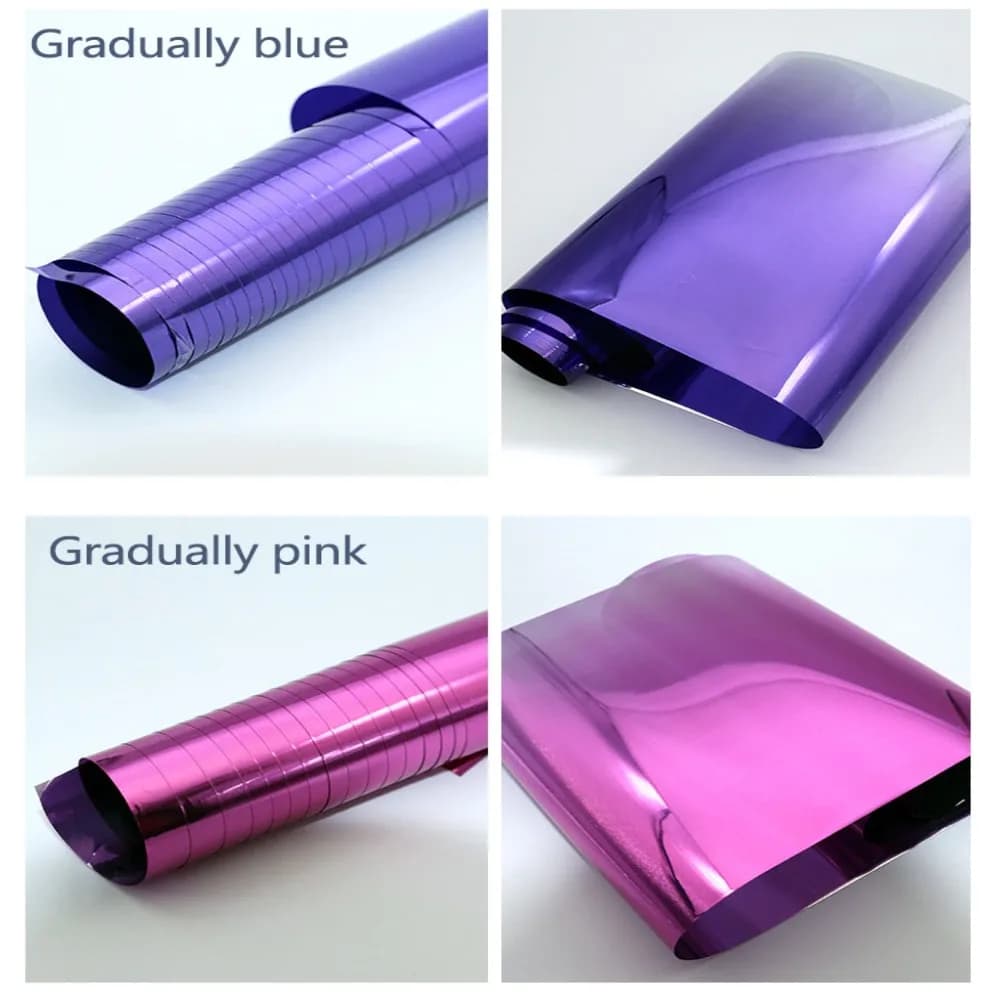Pellicola che cambia colore Isolamento termico Pellicola tinta per vetri solari Pellicola tinta per visiera parasole Pellicola parasole per parabrezza anteriore Pellicola solare per auto