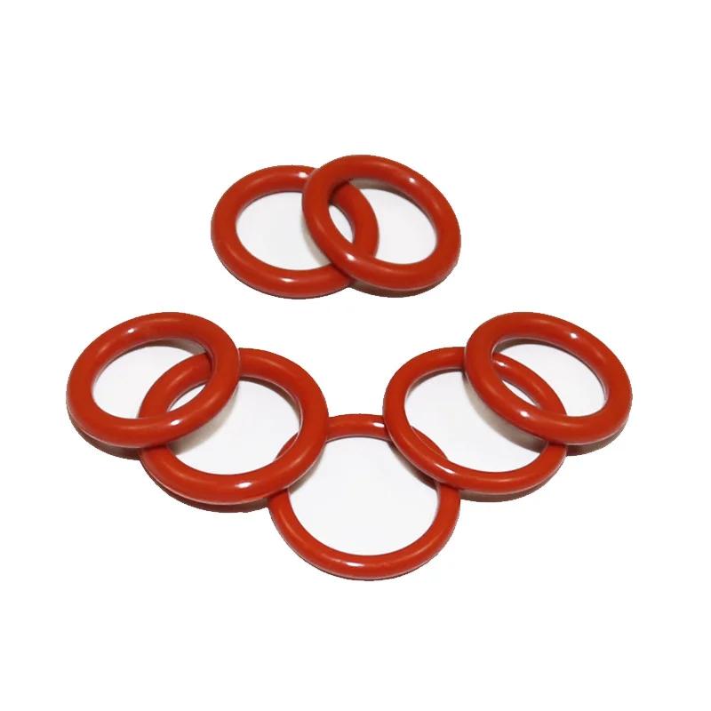 Silicone O-ring set, 10 sizes, oil and heat resistant, suitable for cars and pipes