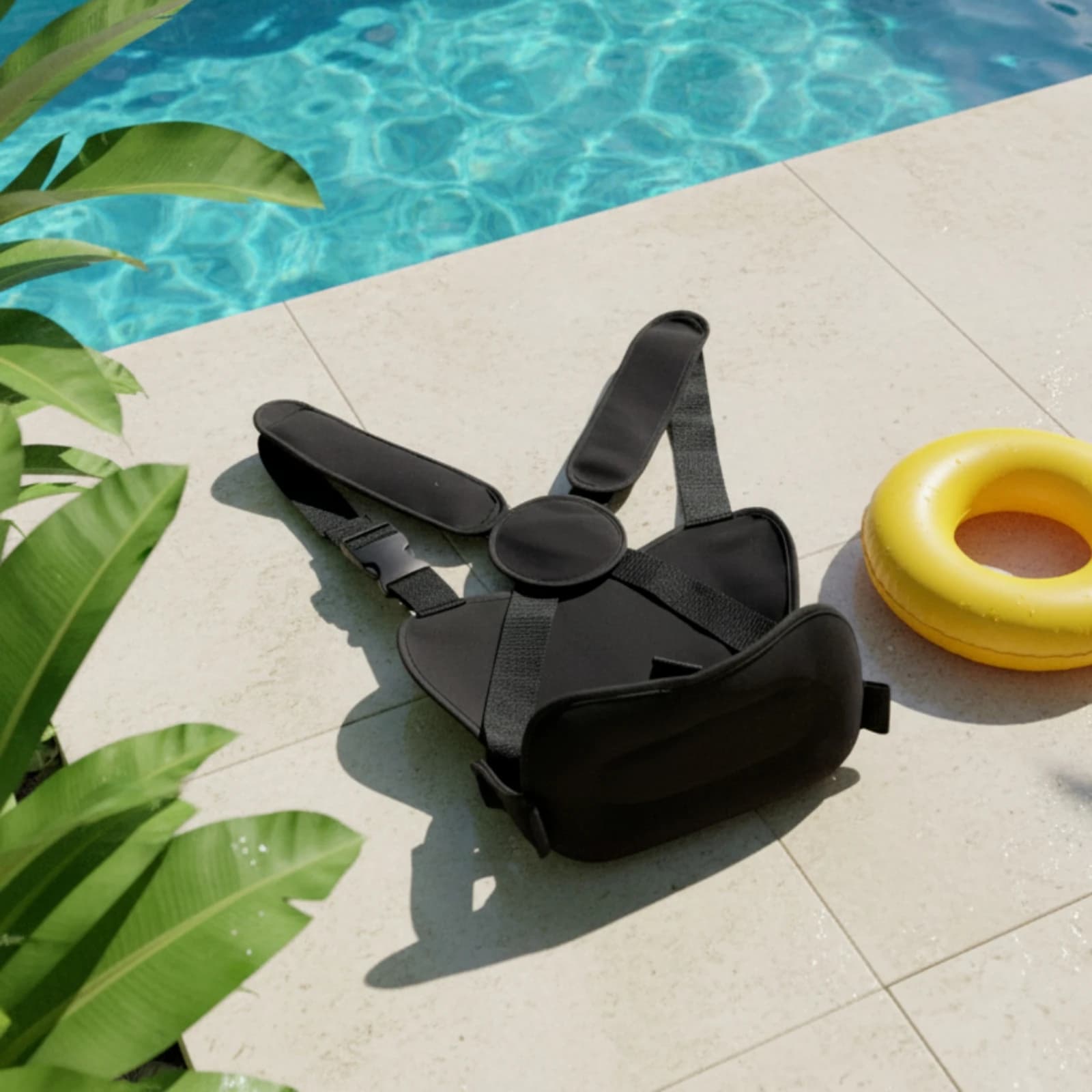 Baby Swim Carrier Hands Hands-off Water Baby Carrier Waterproof Quick-Dry for Babies, Pool, Beach