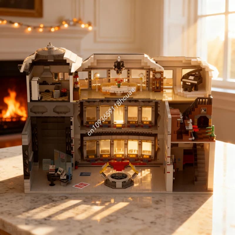 5021 pz MOC Ferro Manned Base Modello Building Blocks Architettura FAI DA TE Giocattolo Creativo Educazione Mattoni Regalo Di Natale Per Bambini Compleanno