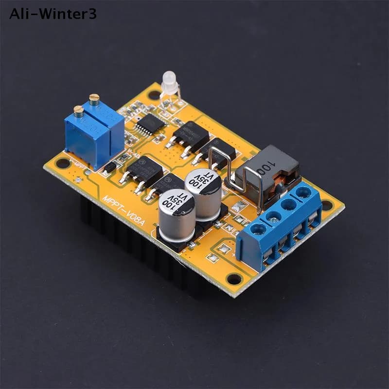 【R3】HMA73-DC 8-28V 5A 100W Regolatore di Carica Solare MPPT con Interruttore Automatico per Pannelli Solari 9V