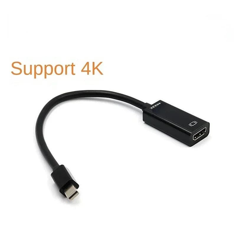 Compatible Cable Mini Displayport to HDMI 4K TV Projector DP 1.4 Converter Display Port for Mac Mini Apple MacBook Air