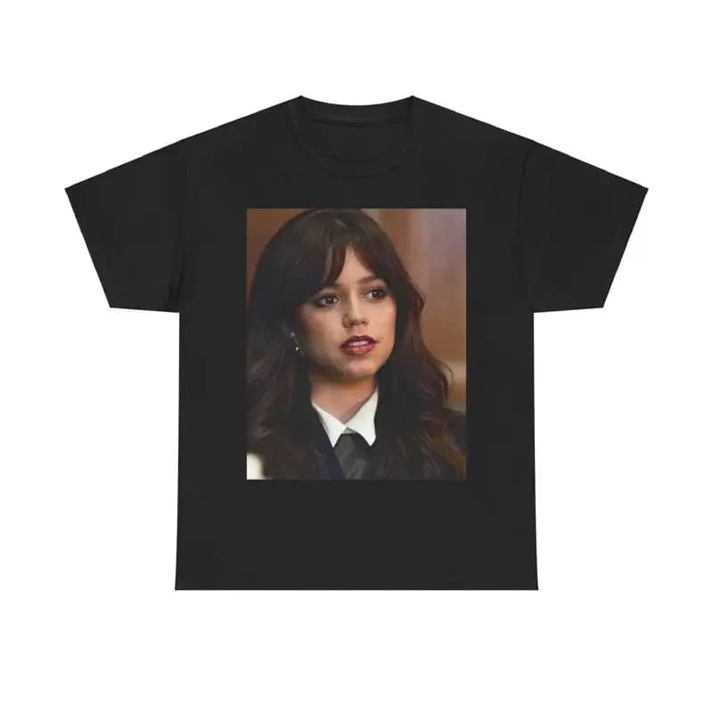 Jenna Ortega Shirt Golf Wear T Shirt Cotton Aesthetic Clothing