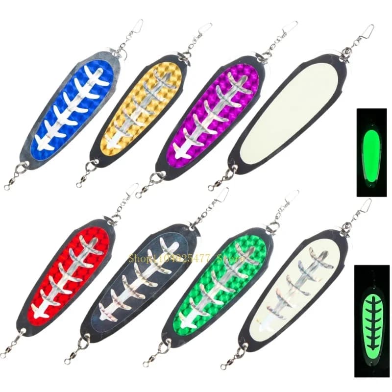 Fishing bait to Train 4.5in112mm20g, Salmon fishing equipment, Lamping bait, Metal Rotating bait
