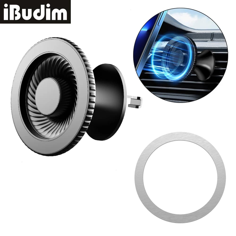 Supporto magnetico per telefono da auto per Magsafe Clip universale per presa d'aria per auto per iPhone 15 14 Pro Max Plus Xiaomi Samsung
