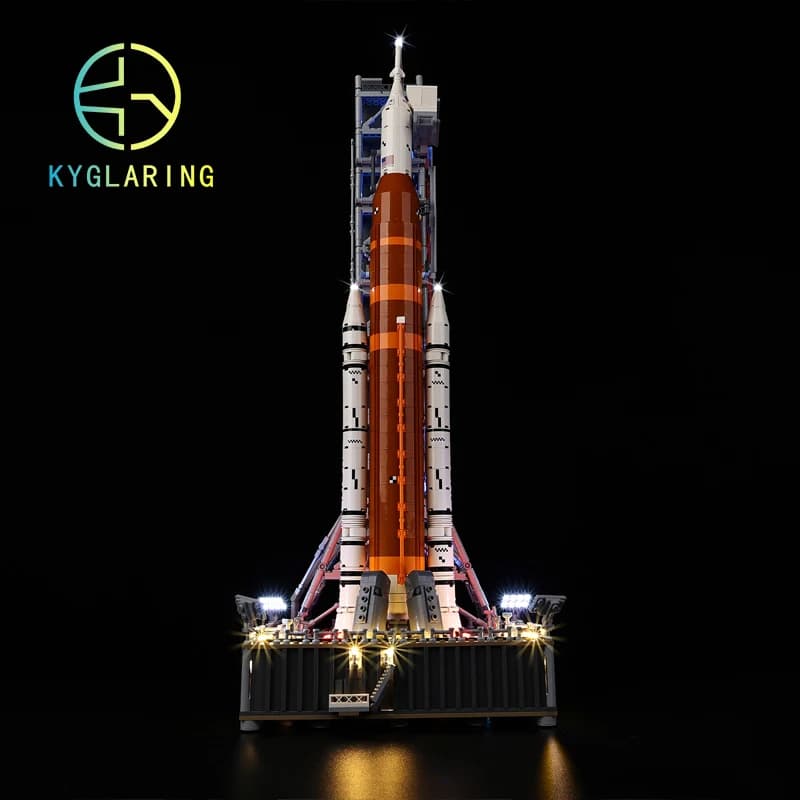 Kit di illuminazione a Led Kyglaring per il 10341 Set di luci modello Artemis Space Launch System (non includere il modello)