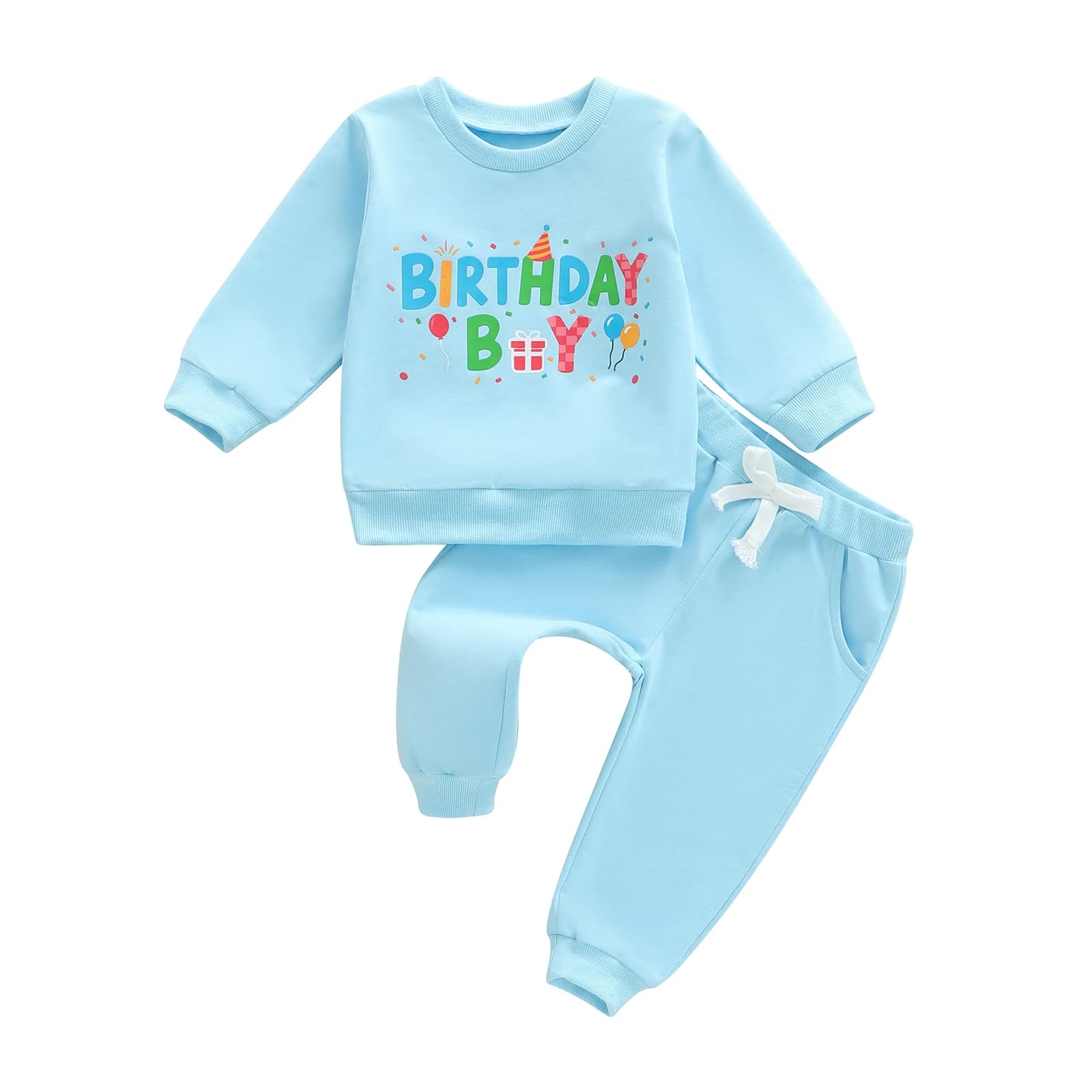 Completo da compleanno per ragazzi da bambino, simpatico set con cappuccio e jeans in denim con stampa animalier per ragazzi, abbigliamento casual da 2 pezzi per bambini