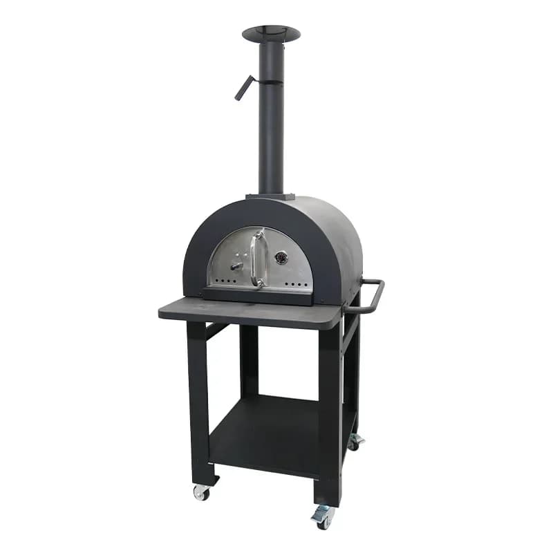 Forno per pizza Forno per pizza all'aperto in pietra commerciale con quattro pezzi