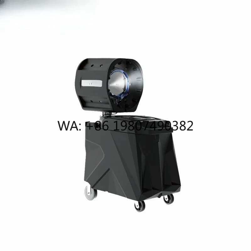 Ventilatore Nebulizzante Mobile da 22 Pollici, Raffreddatore Industriale a Spruzzo, Attrezzatura ad Alta Efficienza per Raffreddamento e Umidificazione Esterna